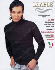 Maglia uomo dolcevita in caldo cotone Leable art. 351