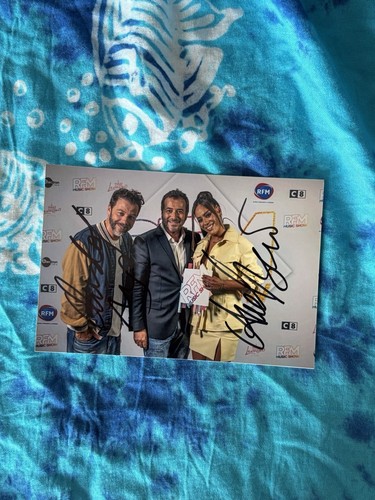Photo dédicacée autograph - photo,