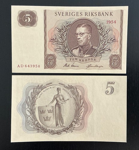 Svezia corone 1954 - svezia, p-42a