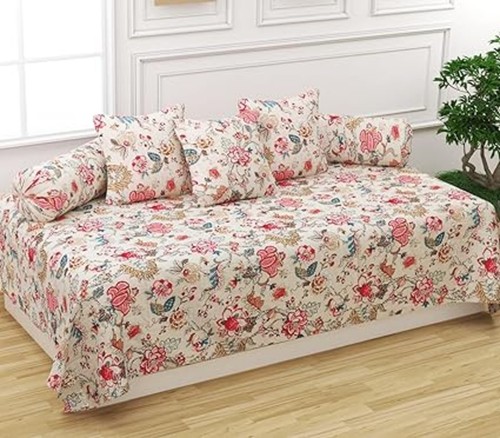 Set divano indiano floreale