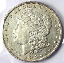1893 Morgan Silver Dollar $1