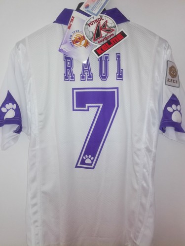 Real madrid 1997 1998 - raul, 7