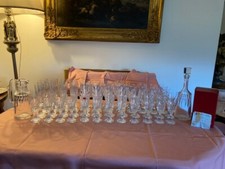 BACCARAT SERVIZIO BICCHIERI Modello D ASSAS 50 pezzi 1978
