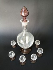 Set 6 bicchierini e bottiglia