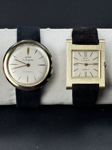 Lotto orologi svizzeri lear - orologi, by