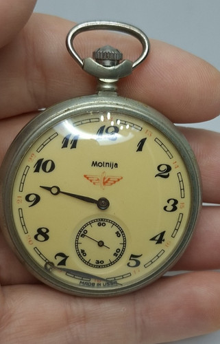 Molnija 3602 orologio tasca - molnija,