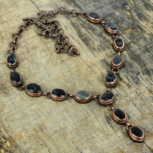 Collana rame ovale - rame, picasso