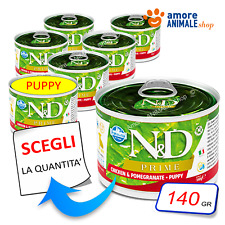 Farmina Dog Prime → Lattine da 140 gr - Pollo e Melograno -  Puppy - Cane, Cani