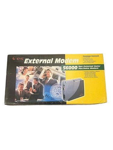 Modem esterno gvc 56000 bps - modem,
