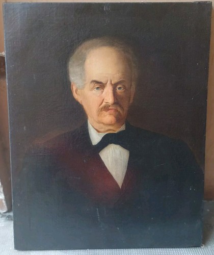 Quadro olio tela - olio, 1800