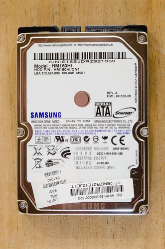 Samsung 160 sata 2 5 - i, 2,5"