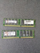 DDR 400 MHz Kingston 1 GB X 2