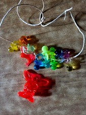 Ciucci in plastica anni 90 con maxi coniglio