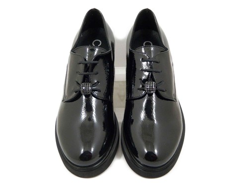 Francesine derby donna - donna, nere