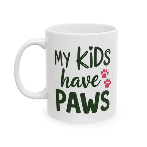 Tazza caffè kids have - kids, paws