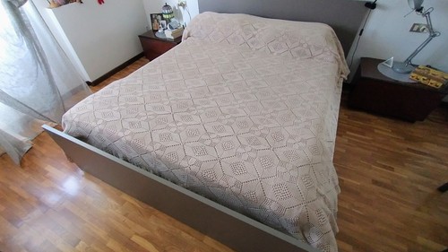 Copriletto matrimoniale fatto