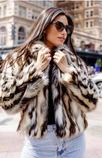 CAPPOTTO PELLICCIA SINTETICA