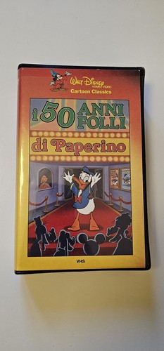 Cassetta vhs walt disney i - di,