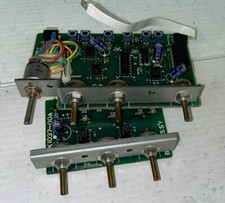 LOT DE 2 CARTES DE POTENTIOMÈTRE POUR  MIXER VIDEO JVC KM2000 Pièce Détachée