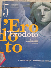 L'Erodoto.  STORIA 5 anno Per le Scuole superiori.vol.5 EAN 9788835030324