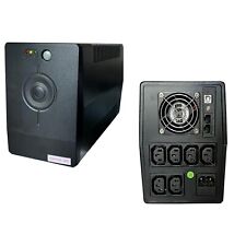 GRUPPO DI CONTINUITÀ 2000VA UPS PC, POS, DVR TVCC 1200 WATT 6 ATTACCHI IEC