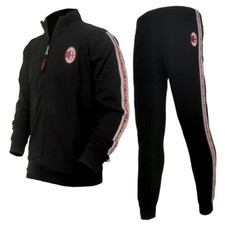 PIGIAMA UOMO FELPA MILAN MI14133 FULL ZIP 