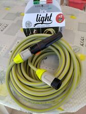 KIT TUBO ARMADILLO ACQUA POMPA GIARDINO 15 M TERRAZZO COMPLETO LANCIA E ATTACCO