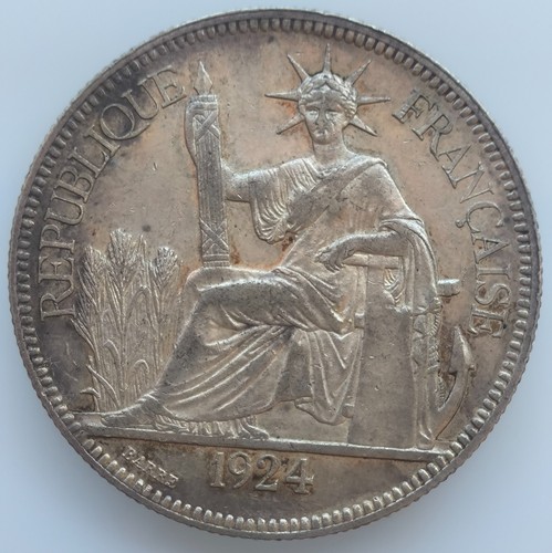 Moneta piastra 1924 paris - piastra,