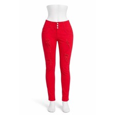 Jeans skinny rosso Silver Diva