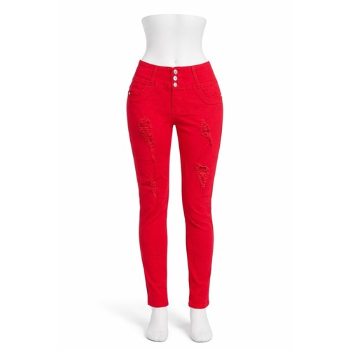 Jeans skinny rosso - , silver