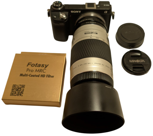 Sony mount adattato minolta - sony, e-mount