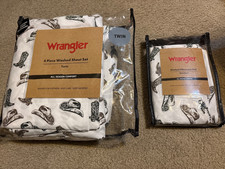 Wrangler set 4 pezzi lenzuola