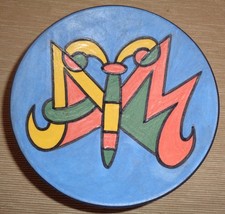 ALZATA PABLO ECHAURREN BOTTEGA GATTI FAENZA MODERNA MIDCENTURY RARA POTTERY DES