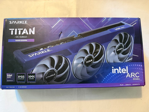 Sparkle intel arc b580 - b580, titan