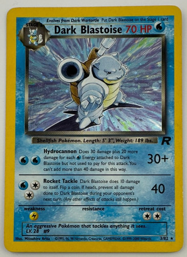 Dark blastoise team - blastoise,