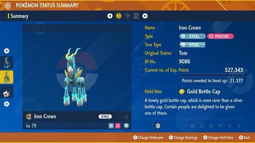 Corona ferro pokémon - corona,