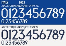 Set Nome E Numero Per Italia 2023 Internazionale Home Kit Nazionale Calcio Calcio