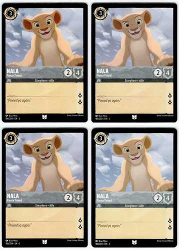 Lorcana nala fierce - lorcana, 4x