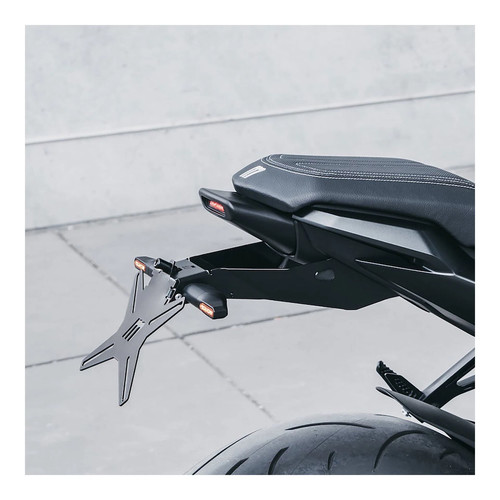 Fanale posteriore motoism nero - fanale,
