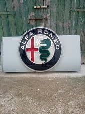 Alfaromeo Insegna Luminosa Mis1,53×70 Diametro Logo85 Prof25cm.