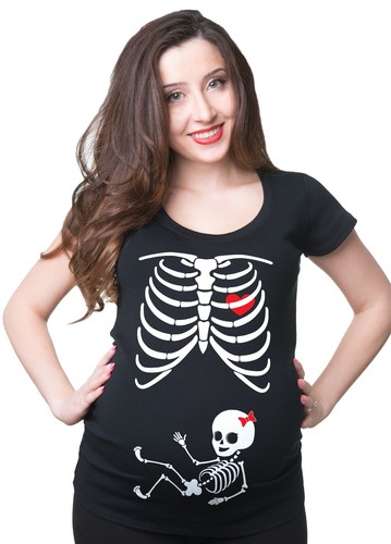 Maglietta halloween gravidanza - maglietta,