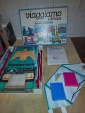 Viaggiamo In Europa, EG 1989,Gioco In Scatola Vintage Completo