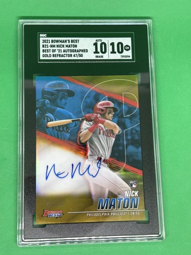 2021 bowman best - 2021, maton