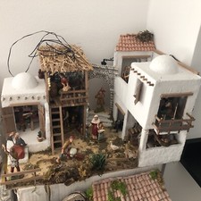 casa araba presepe Artigianale