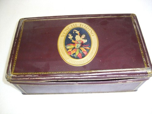 Vintage scatola latta - vintage, in