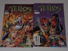 TELLOS- COMPLETA- N° 1/2- SPILLATI- EDIZIONI-CULT COMICS-in italiano