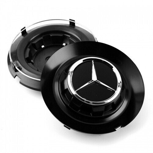 Tappo centrale ruota nero - 1x,