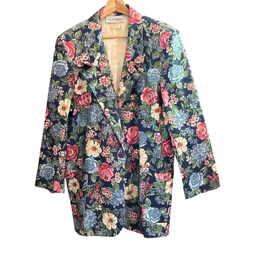 Blazer vintage blu navy - blazer,