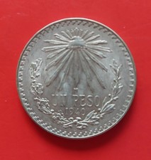 MONETA MESSICO 1 PESO 1940 16,66 gr ARGENTO 720 