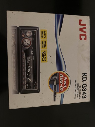 Auto rádio jvc g343 - auto, kd-g343